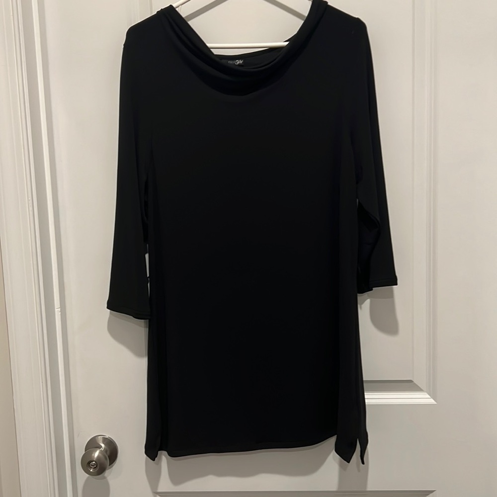 East 5th Black Lightweight Tunic Size L Women’s